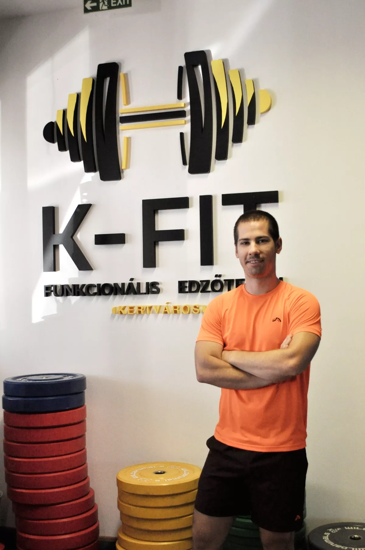 Sanyi, a K-FIT vezetőedzője